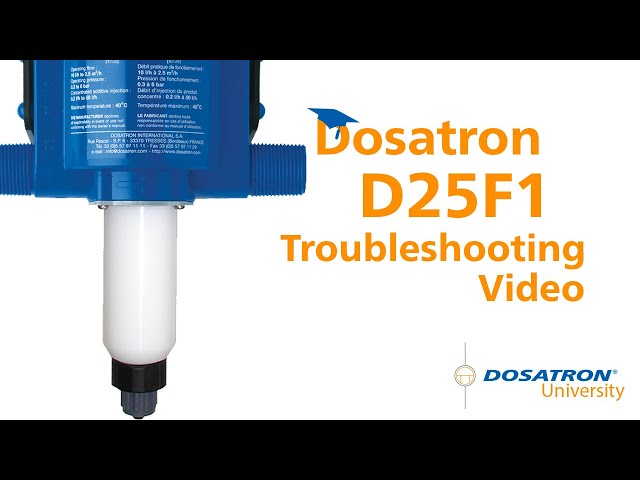 D25F1 Troubleshooting Video Thumbnail