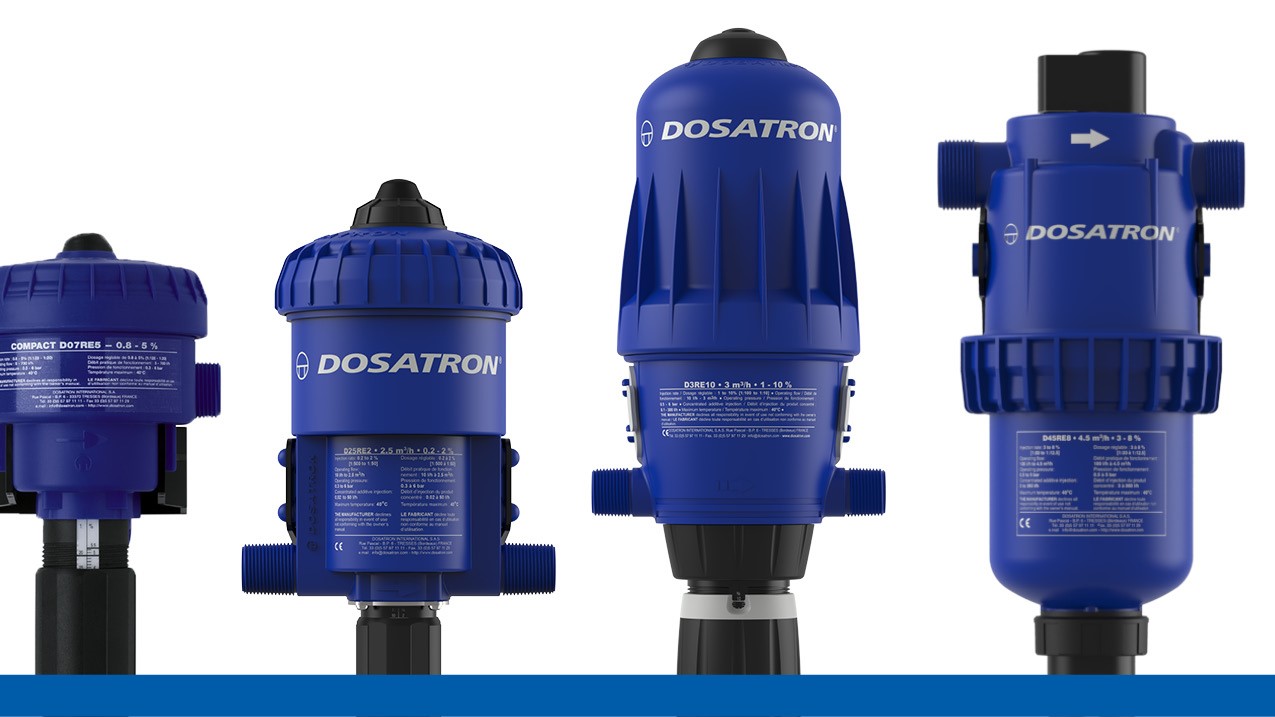 传统计量泵 - Dosatron