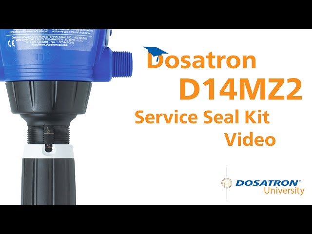 D14MZ2-D Service Seal Kit Video