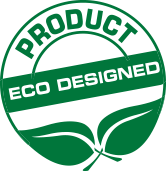 Logo ekoprojektowanych pomp dozujących Dosatron