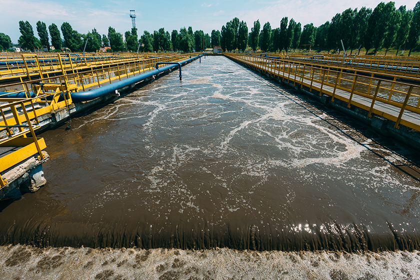 Polymer dosing pump - Wastewater treatment plant - img1
