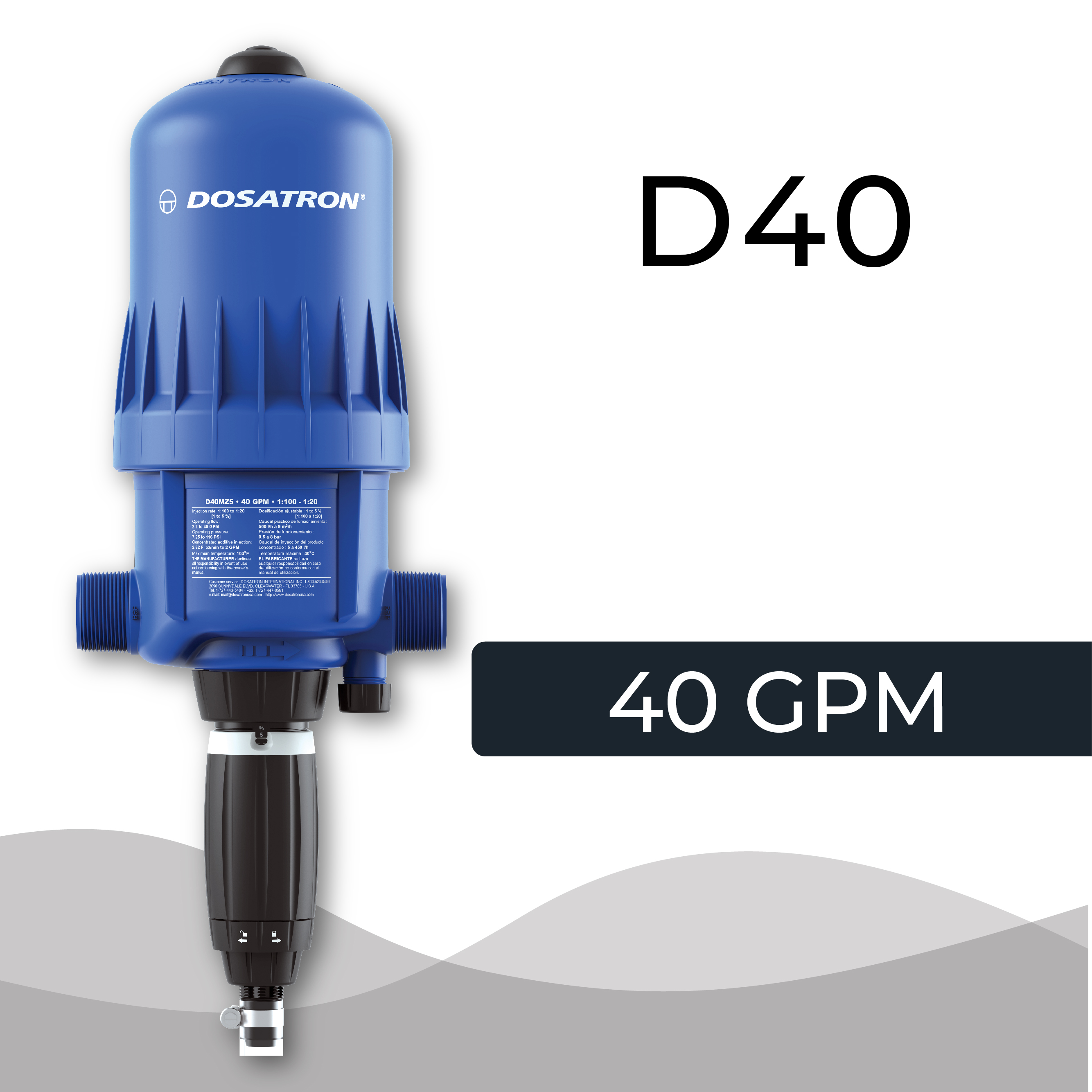 Dosatron Dosing Pumps D40