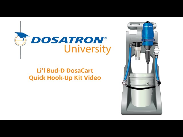 Li'l Bud-D Cart Quick Hook Up Kit Video Thumbnail