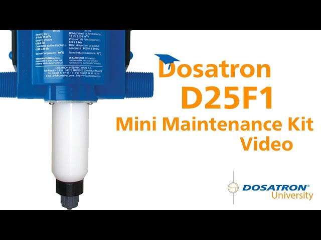 D25F1 Mini Maintenance Kit Display