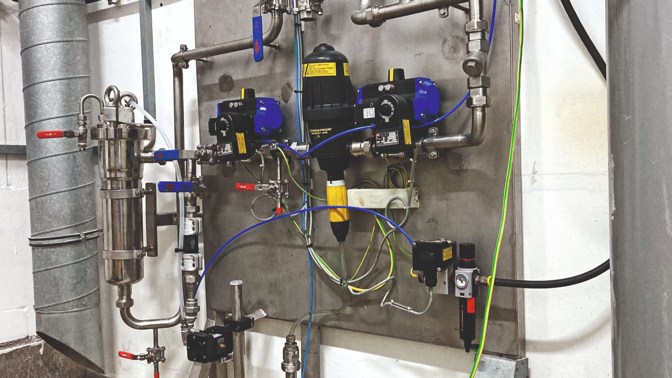Dosatron | image showing installation of an ATEX certified dosing pump
