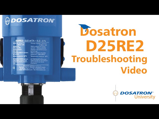 D25RE2 Troubleshooting Video